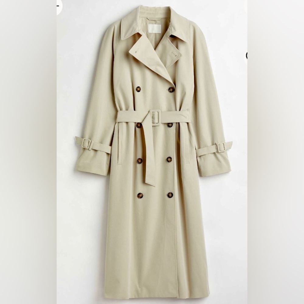 H&M Relaxed fit trench coat 🧥  Add to you wardrobe with this Spring Essential🌷